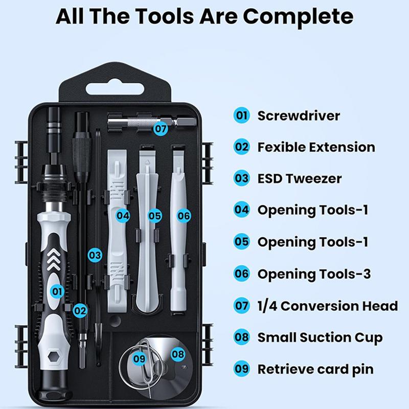 115 In 1 Multifunctional Screwdriver Set Mobile Phone Tablet Clock Iphone Glasses Universal Magnetic Repair Small Hand Tools