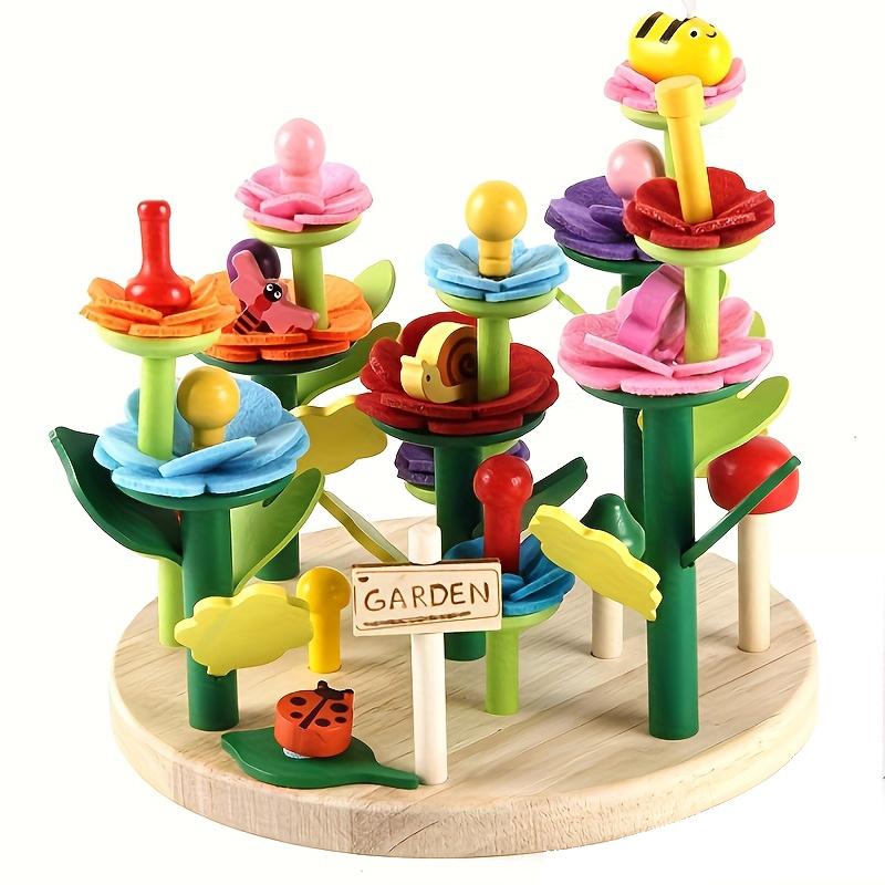 

Маленький садовый строительный блок, Развивает координацию рук и глаз у детей, Развивающие игрушки для раннего образования One Size