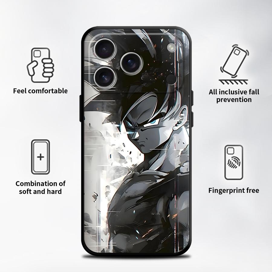Funda Phone Cover Case for Apple iPhone 17 Pro Max 11 XR XS MAX 14 Air 16 13 12 15 Pro 7 8 D-ragonS B-allS GokuS