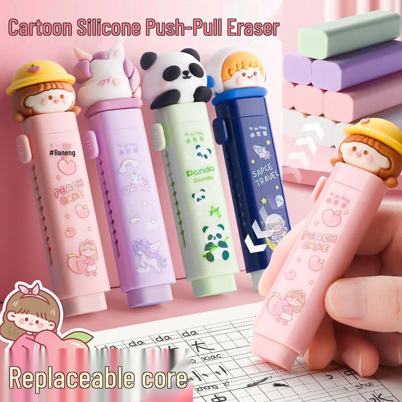 Kabaxiong Student Erasers - Clean & Cute Designs