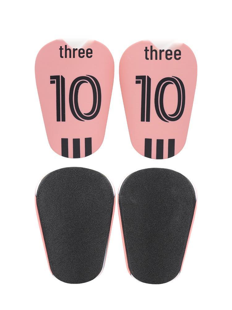 Ultra-light, High-temp Resistant Shin Guards for Adults and Kids - Football Socks with Star Number Inserts.