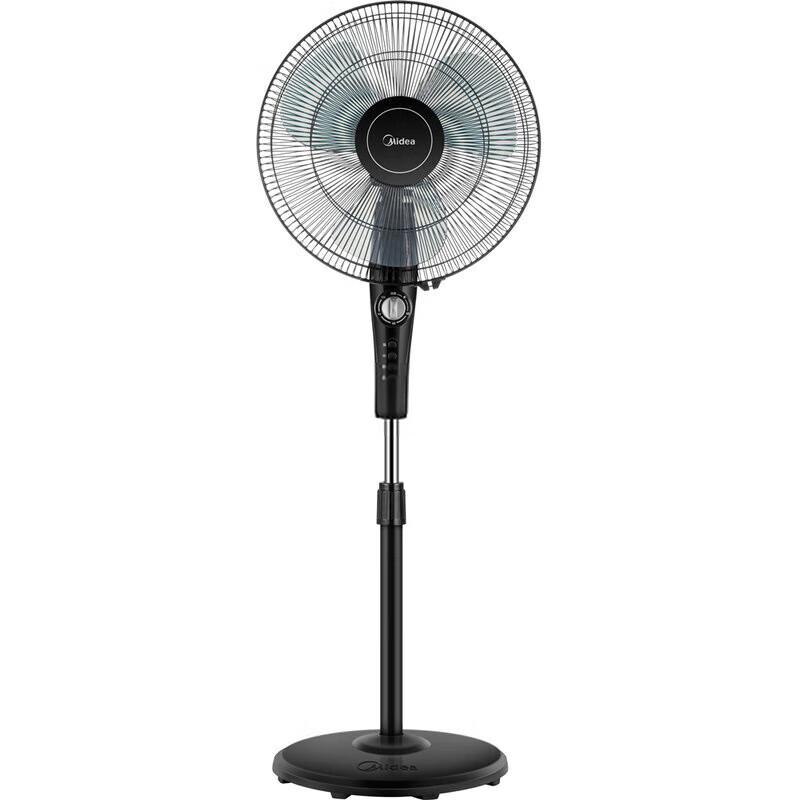 Midea 16-inch Quiet Oscillating Pedestal Fan CN Plug (adapter Included)