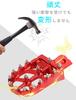 JFG Motorcycle Footpeg Honda MSX125 GROM125 Monkey 125 Wide Footpeg Footpeg Motorcycle Pedal Step Foldable Machined Aluminum Non-Slip (Red)