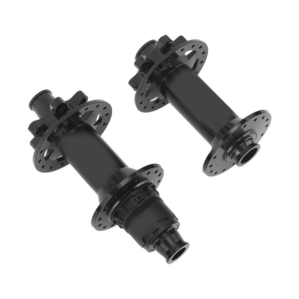 1Pair Mountain Bike Hub Black Friction Reduction High Strength Rustproof 32 Holes Mountain Bike Hub for Mountain Bicycles