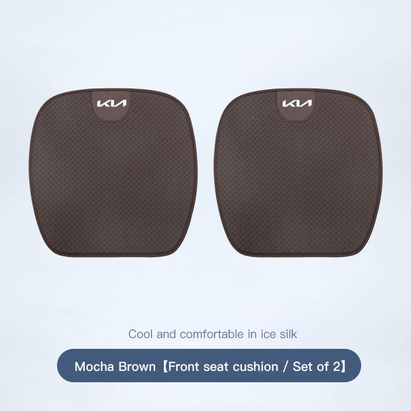Car Ice Silk Cushion Interior Auto Seat Protection Cover For KIA K5 K9 Sorento Ceed Sportage Carnival Stinger Forte Niro Cadenza rtzup33