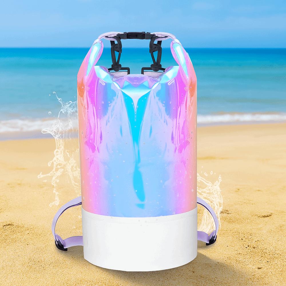 10L/20L Swimming Bucket Bag Large-Capacity Beach Backpack Fashion Waterproof Dry Bag Water Sports