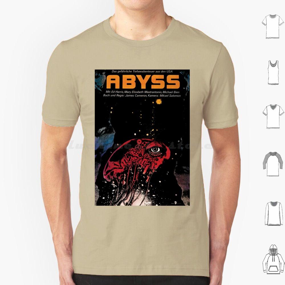 The AbyssGerman Design T Shirt Cotton Men Women DIY Print The Abyss James Cameron Titanic Movie Sci Fi 80s Underwater Cinema