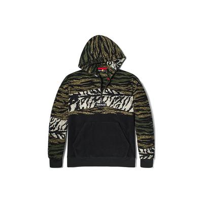 Year Of The Tiger Collection New Year Tiger Camouflage Print Fleece Hoodie Jacket Men Jackets A27FG-CN2