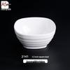Xiyao Commercial Melamine White Soup Bowl