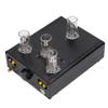 Vacuum Tube Preamplifier Aluminum Alloy Case Anti Interference Phono Preamp for Record Player US Plug 110V