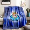 Futebol Clube do Porto Theme Personalized Outdoor Flannel Blankets Soft And Suitable For All Seasons Perfect For Sofas Beds And Camping