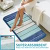 Bath Mat Set 50×80CM and 40×50CM Extra Soft Absorbent Microfiber Non-Slip Rugs for Shower Floor Bathmat Bathroom Accessori Decor