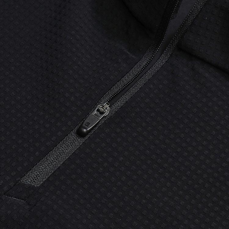FILA Golf Series Badge Solid Color Polo Golf Shirt Men tops A11M615204FBK