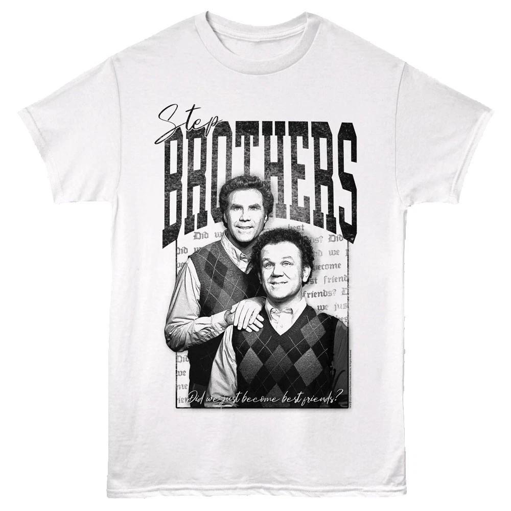 Step Brothers Movie Did We Just Become Best Friends Men s T Shirt 3XL