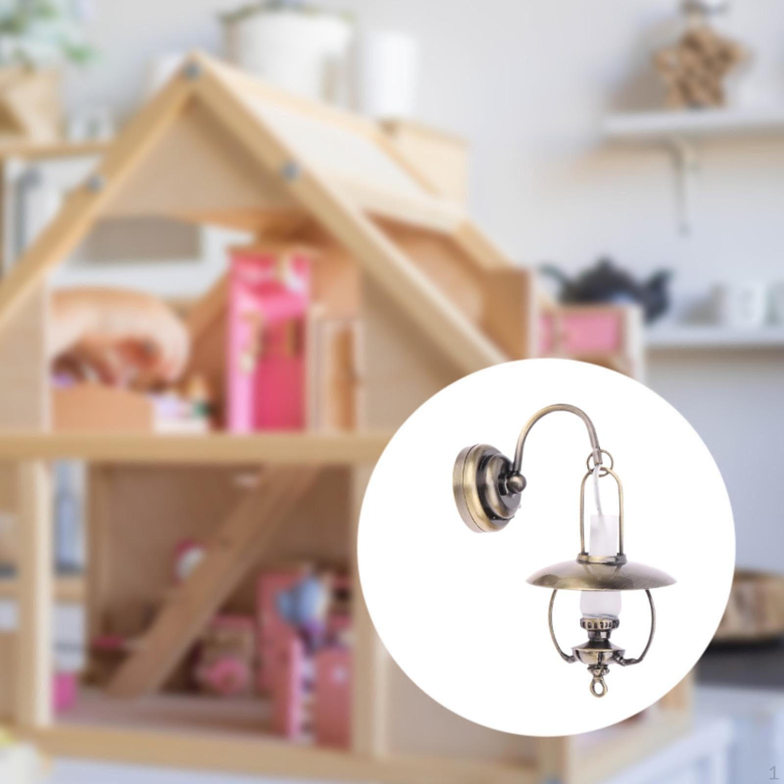 

,1:12 масштаб кукольный домик светильник светильник, подарок мебель игрушка дом имитация лампа модель куклы