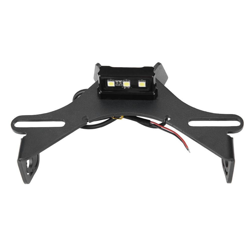 Tail Fender Eliminator Motorcycle License Plate Holder with LED Light for YAMAHA R1 2015 2018