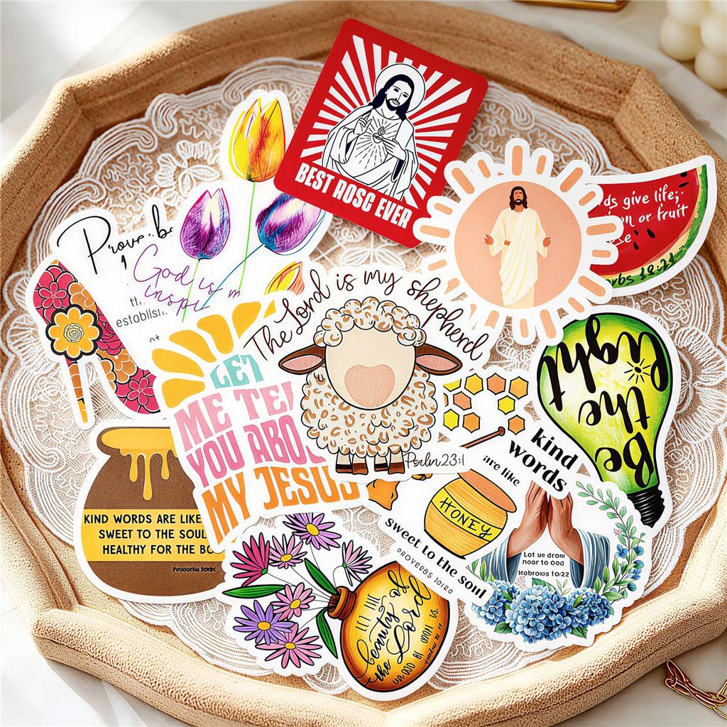 135Pcs/Set Funny Bible Slang Mini Diary Manual Stickers DIY Scrapbooks Album Decor Decals Stickers