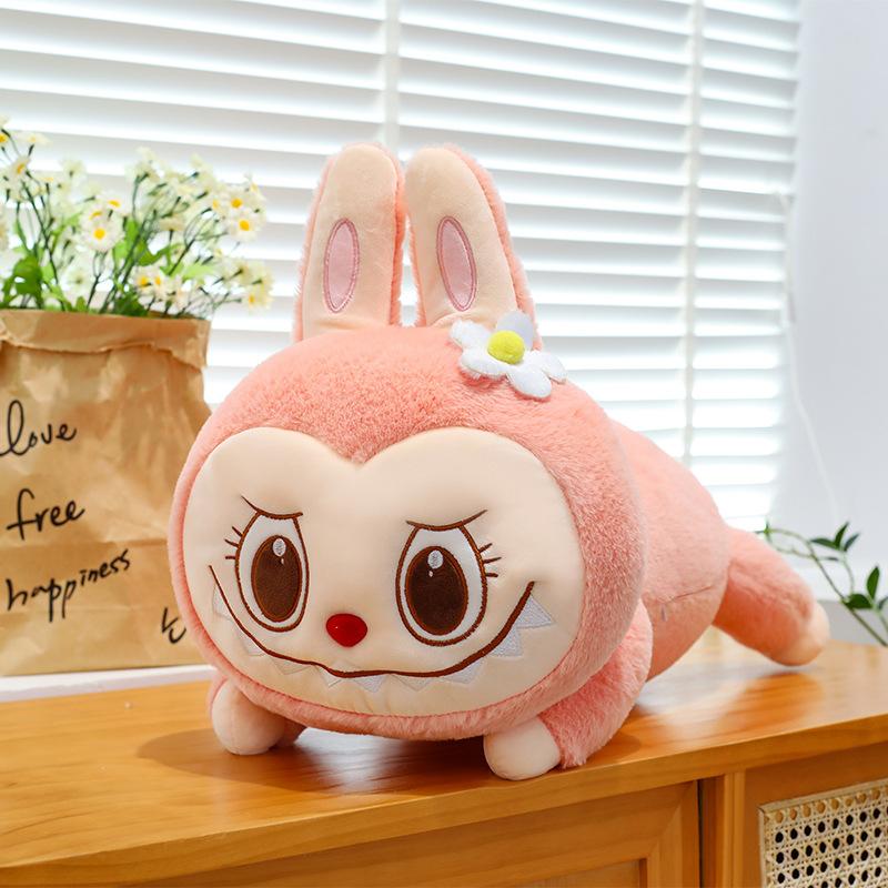 

Лежача модель лялька rabub POP MART м яка іграшка довга смуга велика подушка для кидання подушка для ліжка лялька 40cm【0.35kg】