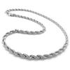 Women's Men's Twist Chain Necklace Charm Fashion Jewelry