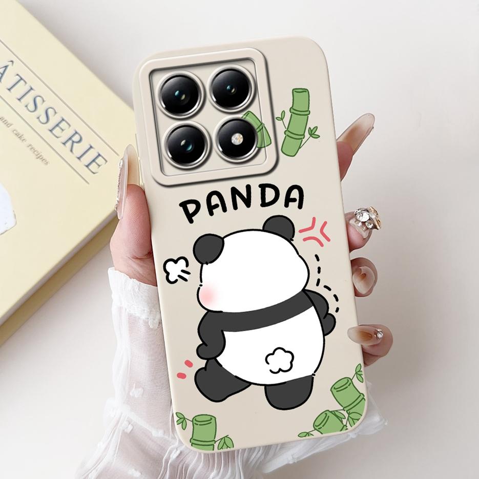 For Xiaomi 14T Pro Case Cute Dog Cartoon Cover Soft TPU Full Cameras Protection Shell For Xiaomi Mi 14T Pro Mi14T 5G Phone Cases