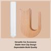 Car Air Vent Flower Vase Clip Air Vent Glass Propagation Plant Holder Wooden Automotive Aesthetic Interior Decoration For Sedan