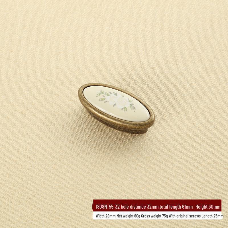 

Ручка из цинкового сплава в европейском стиле для шкафов и дверей гардероба под старину