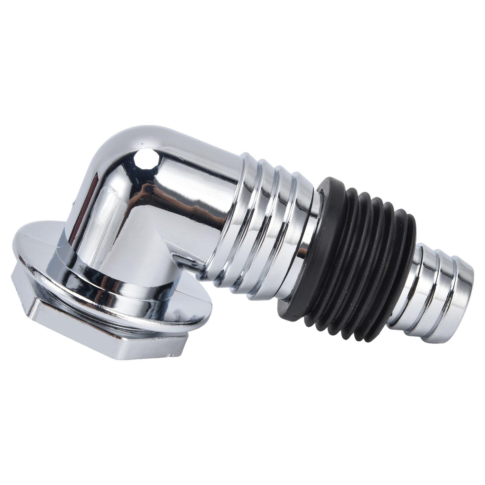 

Shower Floor Drain Elbow Long Lasting Plastic Floor Drain Elbow for Hotel Home Decoration