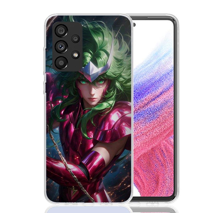 Saint Seiya Cool Phone Case For Samsung Galaxy A17 A16 A14 A15 A13 A57 A56 A54 A55 A53 A37 A36 A34 A35 A33 A26 A24 A25 A23 Galax