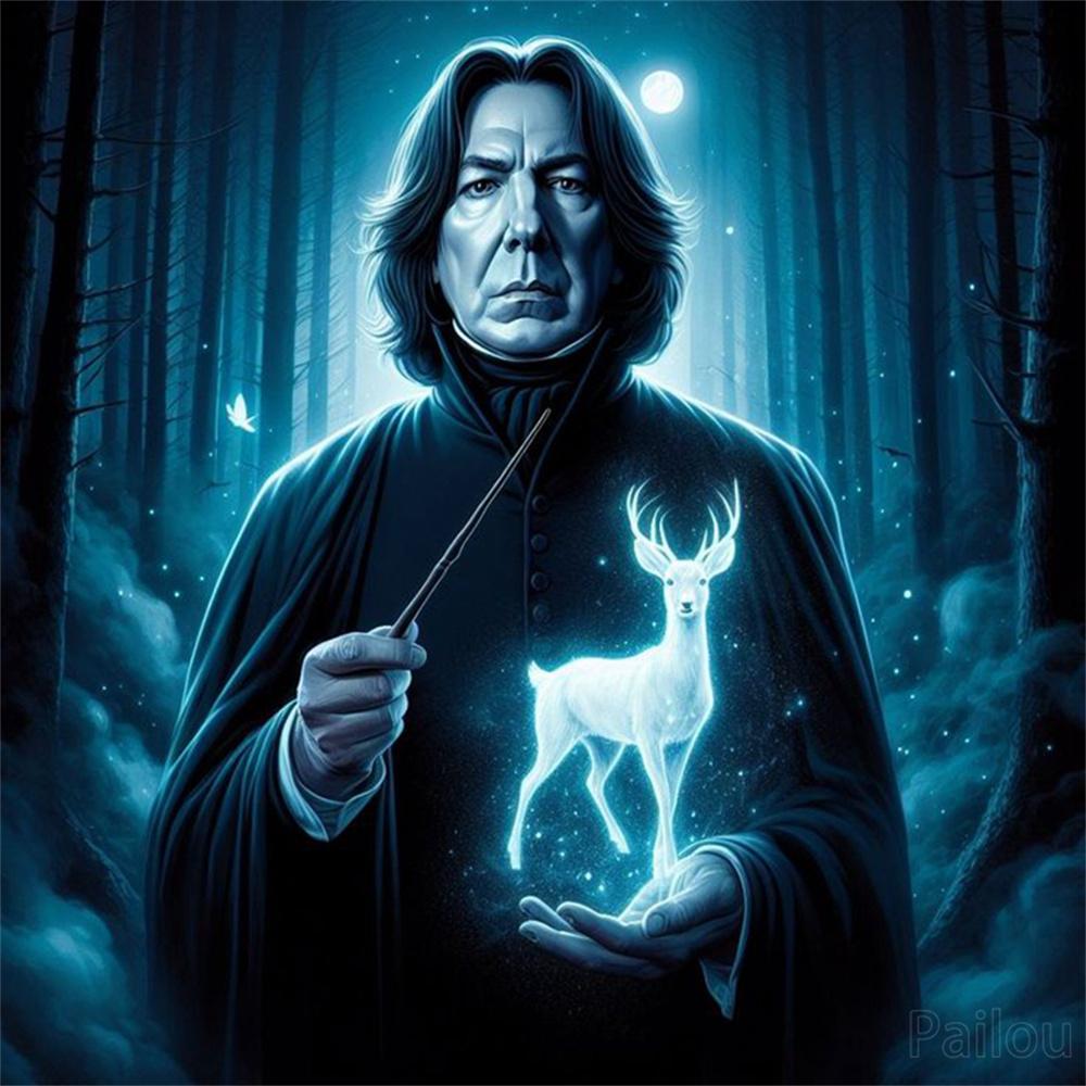 Halloween Dobby Elf Lord Voldemort 5D DIY Diamantmalerei Kunst Fantasy Severus Snape Magische Welt Kreuzstich Mosaik Heimdekoration