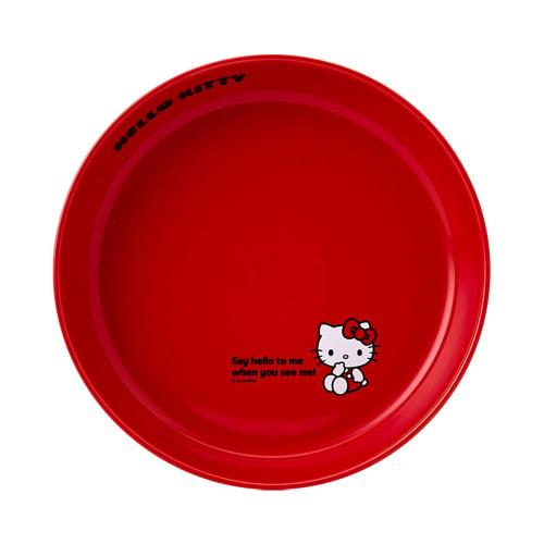 SANRIO Plate 21cm Hello Kitty Microwave, Dishwasher, and Dish Dryer Safe Ceramic Curry Plate Pasta Plate 185914