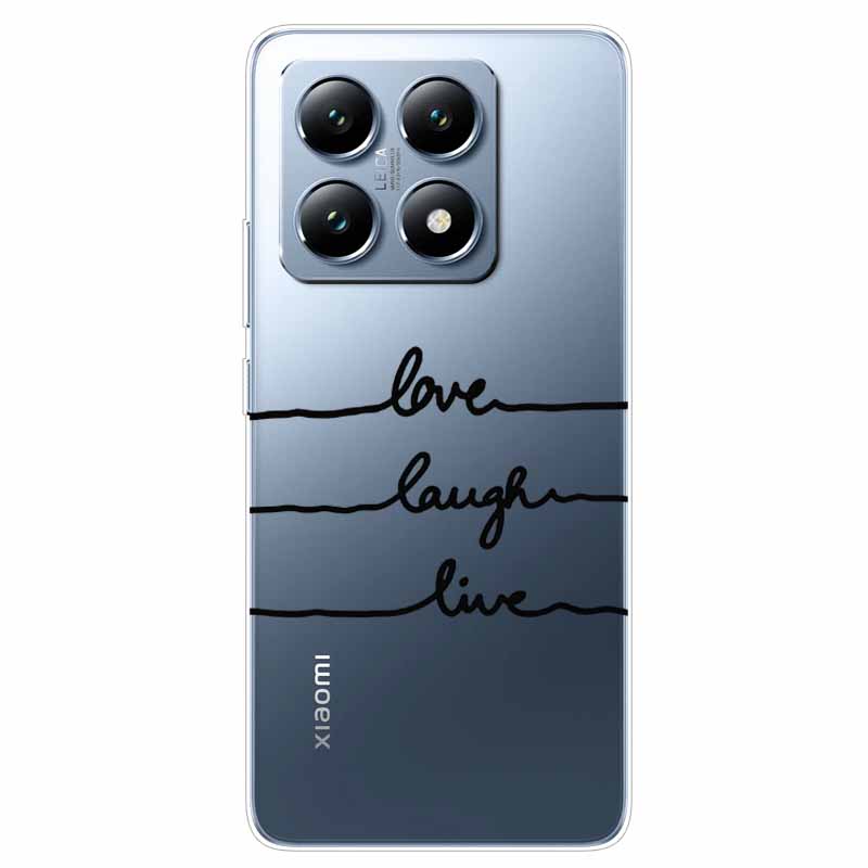For Xiaomi 14T Case Transparent Cute Soft Silicone TPU Coque for Xiaomi 14t Pro Phone Cover Clear Capa Mi14T 14 t 14tPro Shells