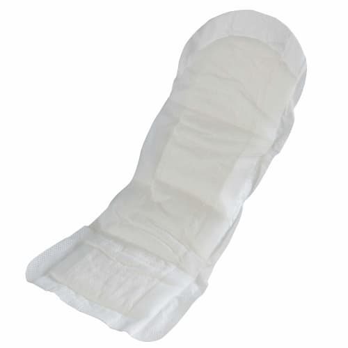 Natura Moon Sanitary Napkins, Heavy Flow Night Use (No Wings), 12-Pack