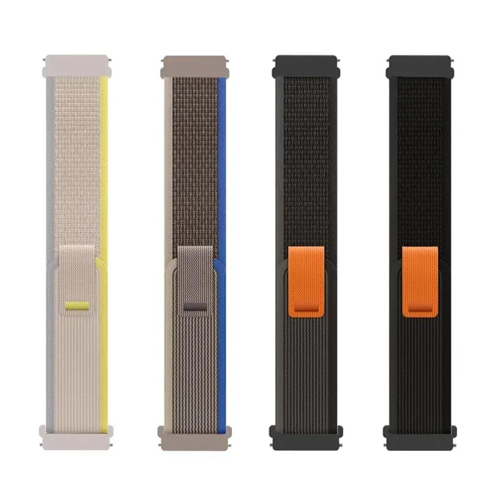 20mm 22mm Trail Nylon Loop Strap For Amazfit T-REX3 Pro Bracelet Wristband For Amazfit Helio Balance 2-1/Bip 6-5/Active 3-2 Max