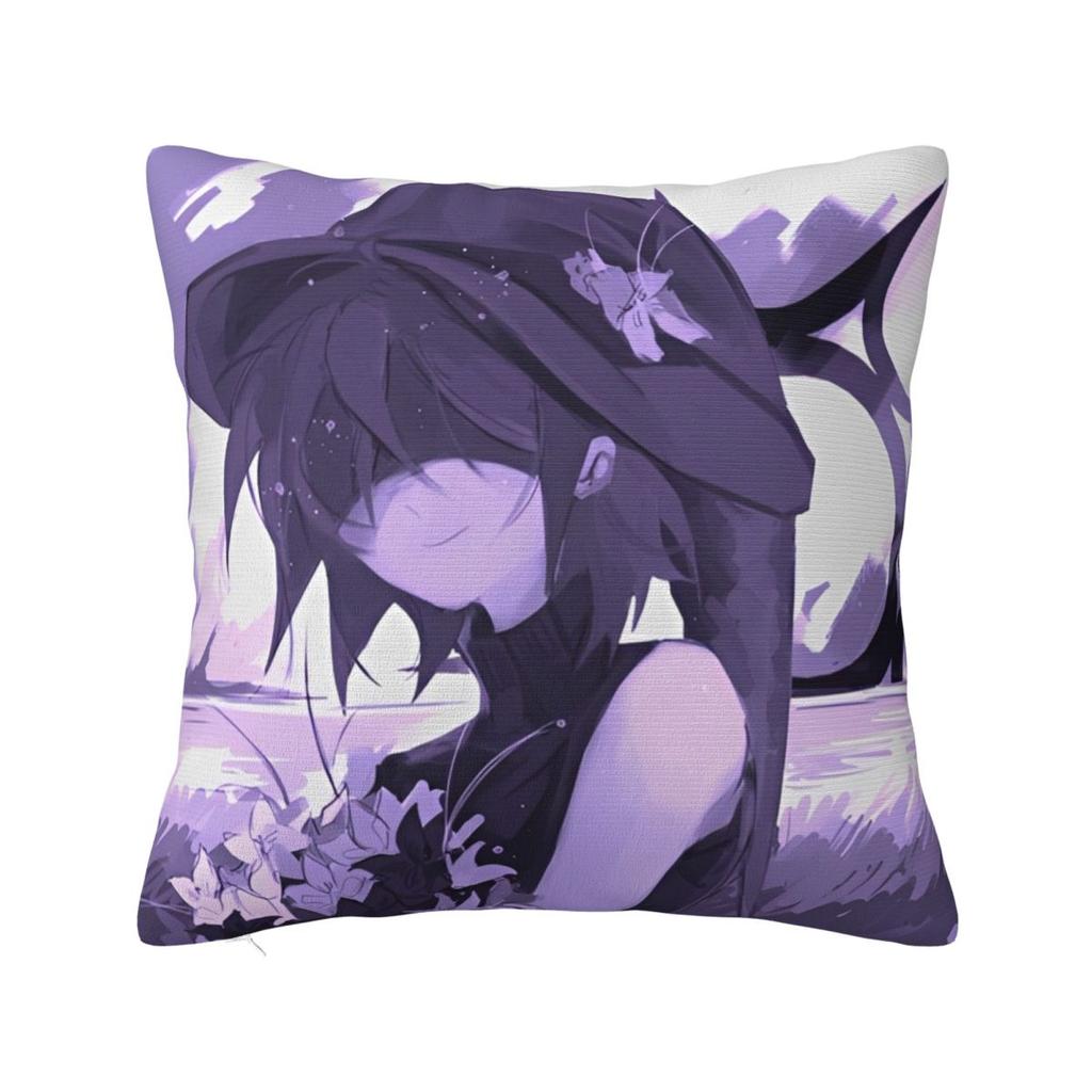 Azuretime Anime Pillow Cases Azure Two Time Game Cushion Cover Custom Polyester Decorative Pillowcase For Bed 18"