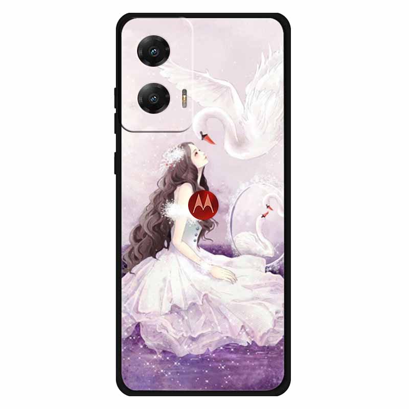 Soft Silicone Phone Cases For Moto G Stylus 5G 2024 Case Flower Cool Printed Shell For Motorola MOTO G Stylus 5G 2023 Covers Cat