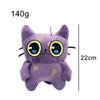 Nuova Bambola Peluche Tostada Gatto Viola Carino Bambola di Cotone Accessori Anime Giocattolo Regali di Halloween Natale