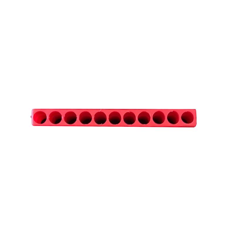 6.35mm Bit Holder 10 Hole 1/4 Holder Screwdriver Storage Box Hex Shank Screwdriver Plastic Screwdriver Storage Screwdriver Bit