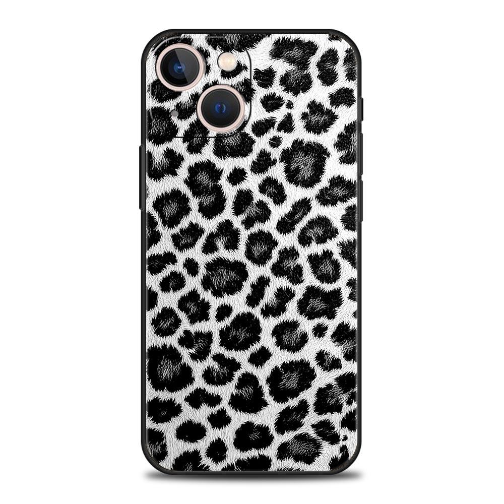 Phone Case For iPhone 17 16e 15 14 13 12 11 Pro Max SE 7 8 Plus Shell iPhone 16 Soft TPU Cover Animal White Tiger