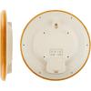 CASIO Wall Clock, Radio-Controlled, Brown, Analog, Wooden Frame, Always-On Display, Nighttime Second Hand Stop (IQ-1150NJ-7JF)