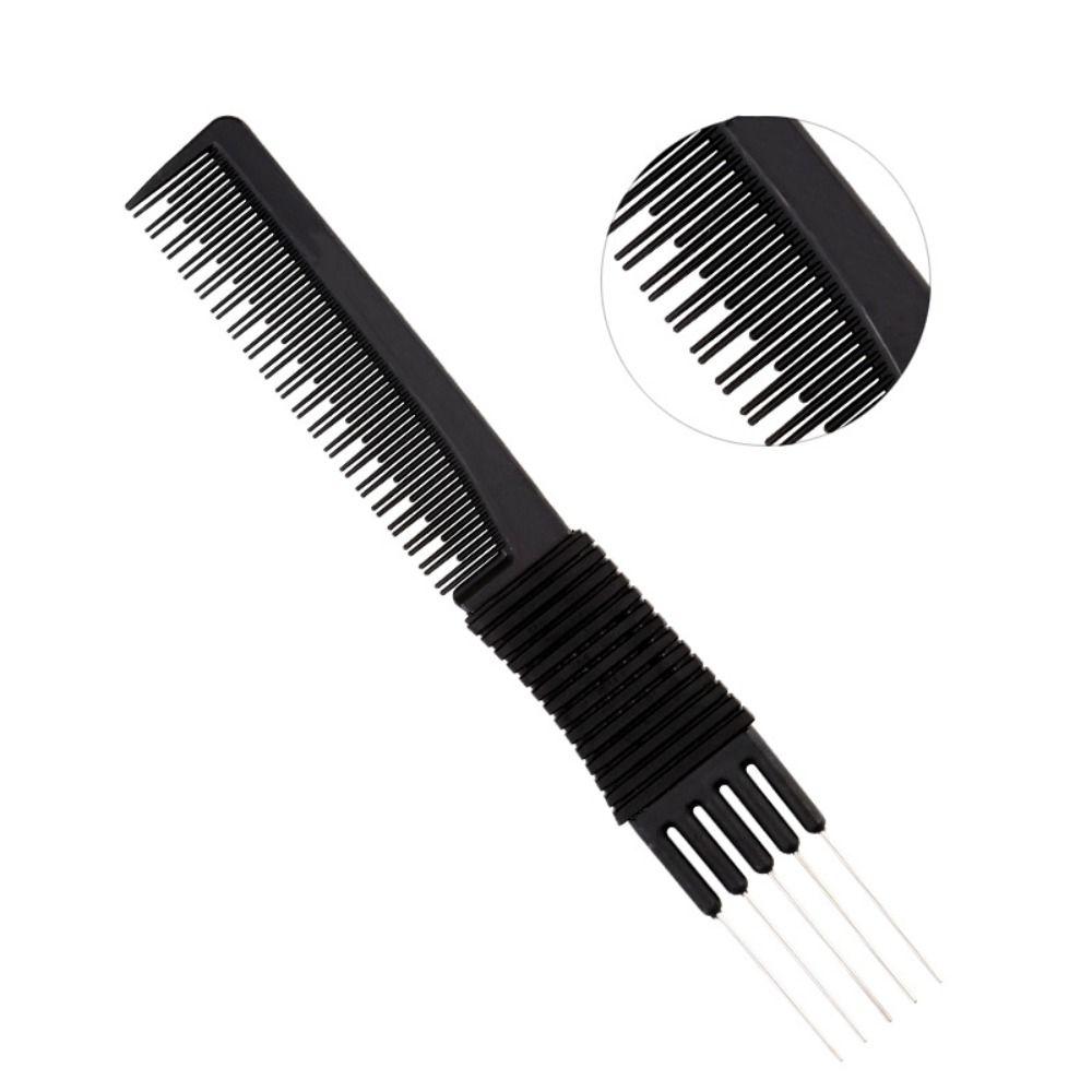 Anti-Static Pointed Tail Comb Anti-slip Five Teeth Hair Comb Pro Hairdressing Combs