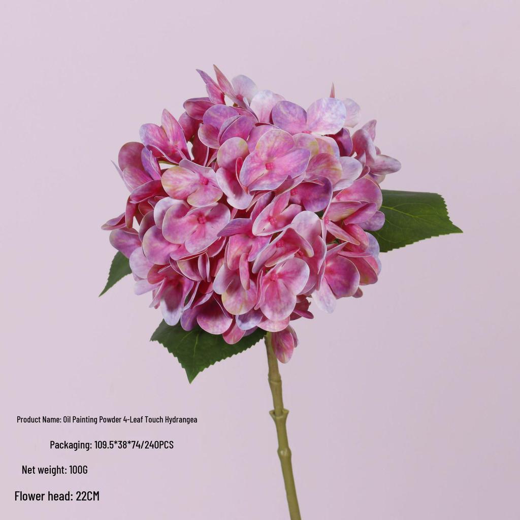 Hochwertiger künstlicher Hortensienstrauß für Hochzeitszeremonie-Hintergrunddekoration