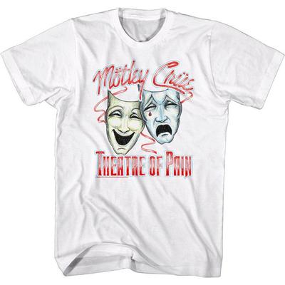 Motley Crue Theatre of Pain Gesichtsmasken Herren T-Shirt