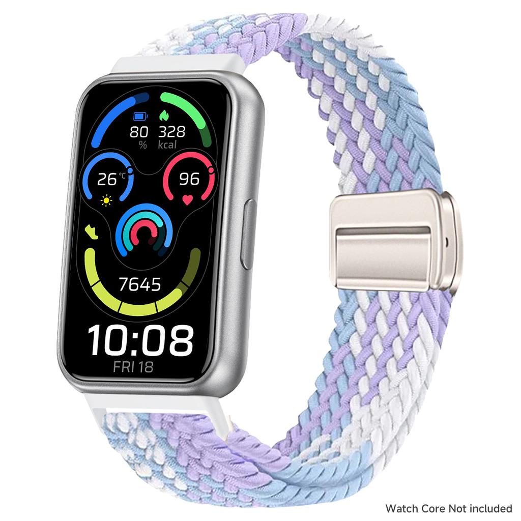 Braided Nylon Strap For Huawei Band 11/11NFC Comfortable Magnetic Buckle Adjustable Watchband For Huanwei 11Pro/11Pro NFC Belt