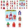 Christmas Themed Fabric Apron Colorful Printed Decorative Costume For Festive Celebrations