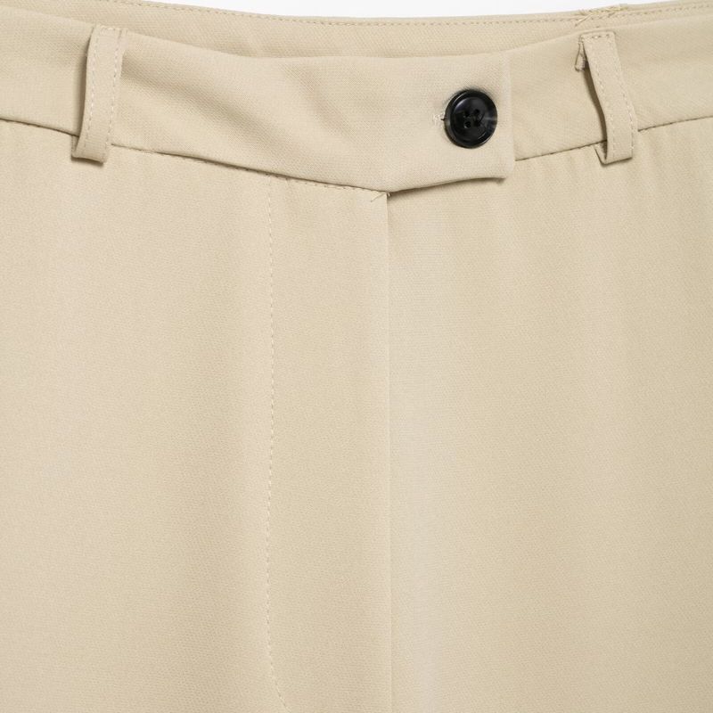 Kaslead New Arrival Women's Fashion Style Stylish Simple and Versatile Casual High-Waisted Trousers Wide Leg Pants