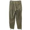GERMAN MILITARY 90s Old Cargo Pants 6 Khaki Military Men's Used