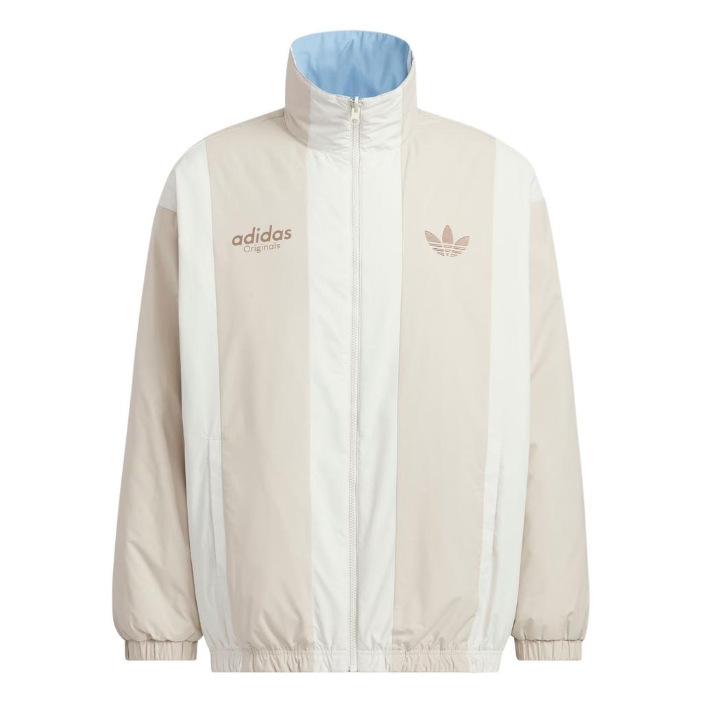 adidas Originals Reversible Warm Sports Stand Collar Loose Cotton Jacket Men Jacket KS5955