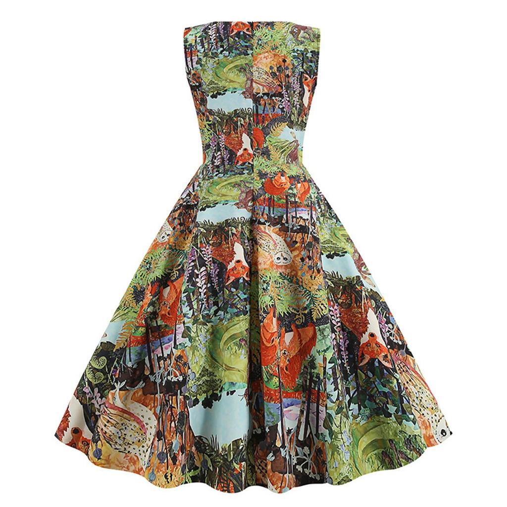 Damen Temperament Französisch Herburn Senior Taille Weste Hohe Taille Schlankmachendes Kleid Rock