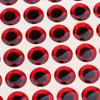 100 12mm 3D Holographic Eyes Fly Tying