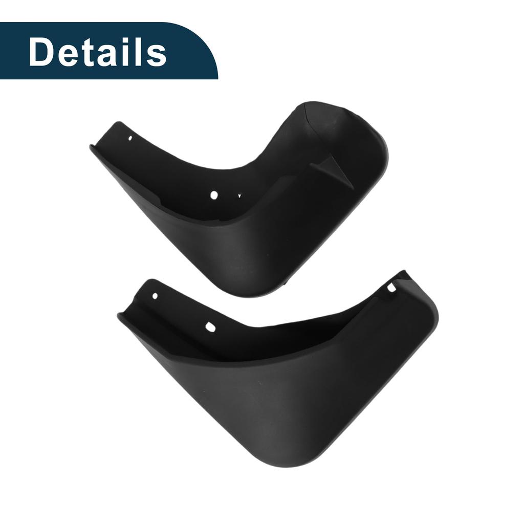 TUCKBOLD Mud Flaps Splash Guards with Mounting Accessories for Skoda Fabia 2015-2019, Front and Rear, 1 Set